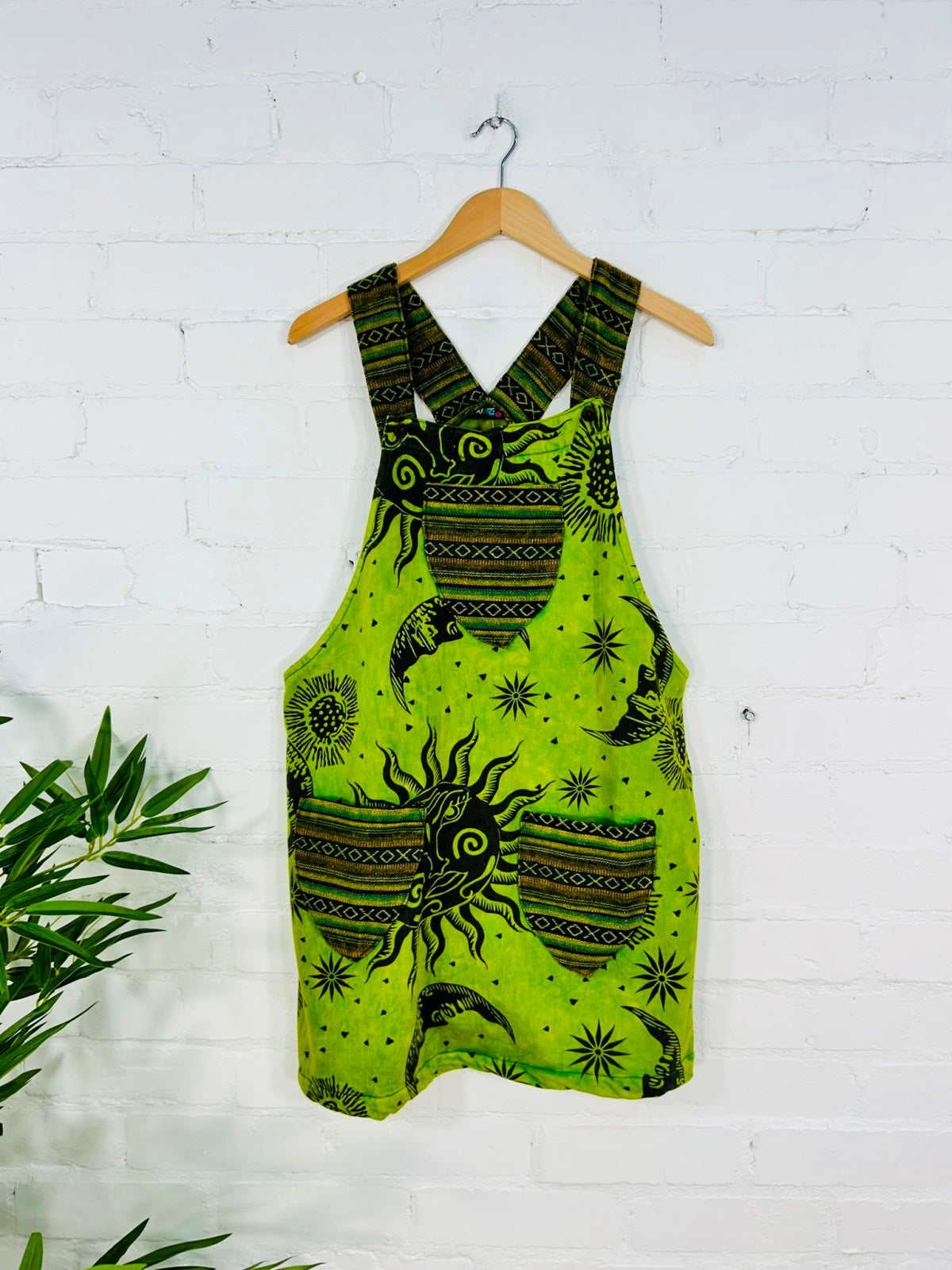 Dungaree Dress Short