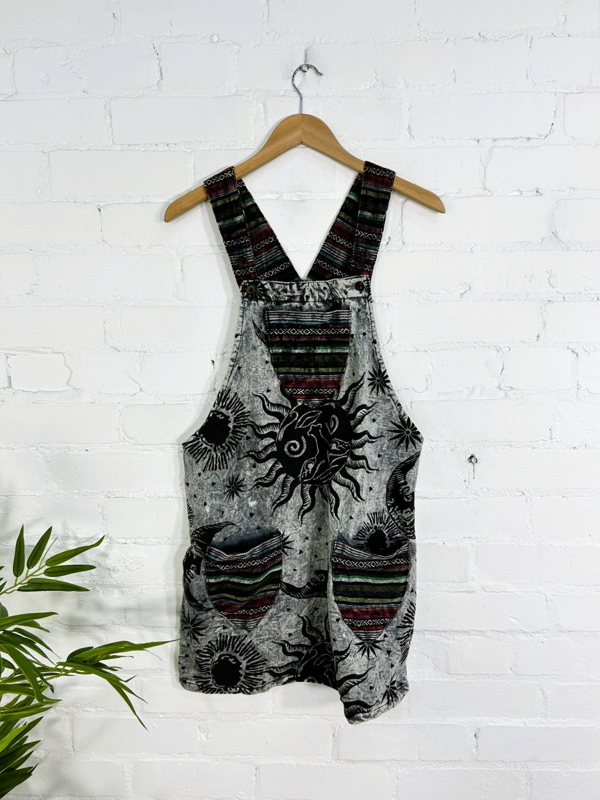 Dungaree Dress Short