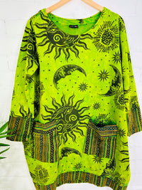 Long Sleeve Short Dress With Pockets