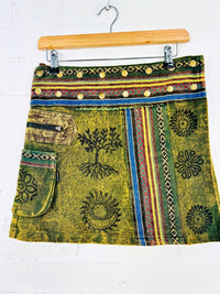 Short Popper Skirt