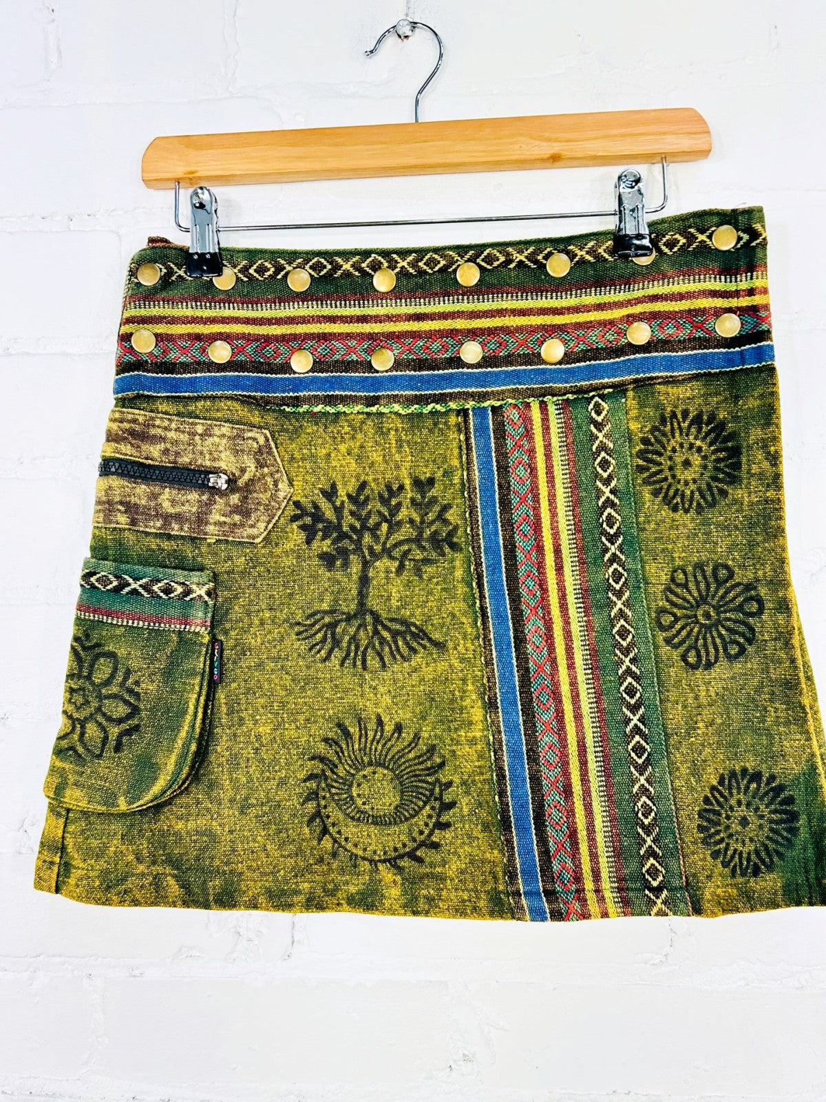 Short Popper Skirt