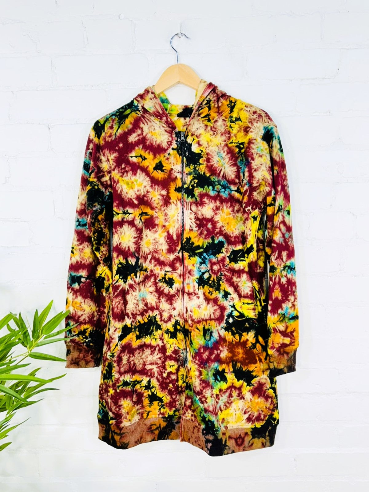 Long Zip Hood Jacket