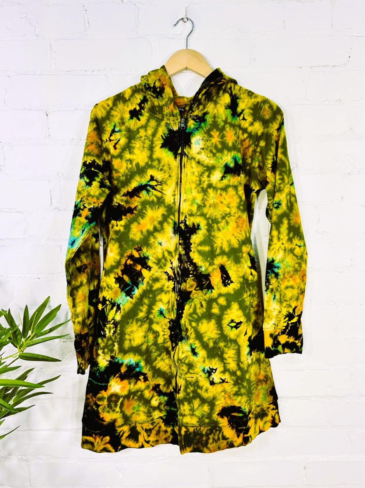 Long Zip Hood Jacket