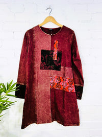 Long Sleeve Short Dress