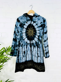 Long Zip Hooded Jacket