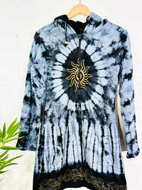 Long Zip Hooded Jacket