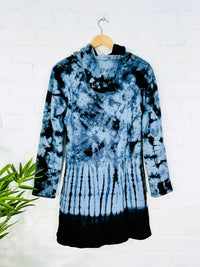 Long Zip Hooded Jacket