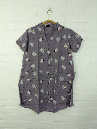 Extra Short Sleeve Dress Top