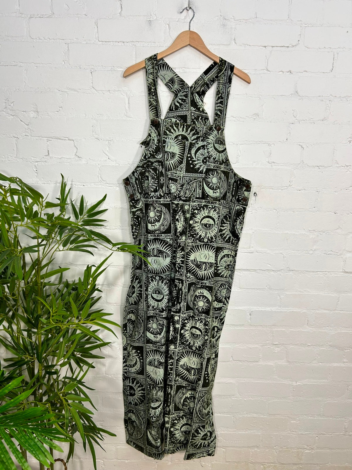 Celestial Print Dungarees