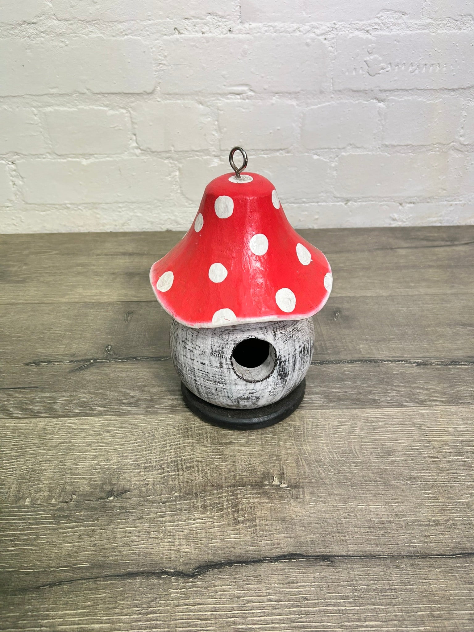Mushroom Birdhouse