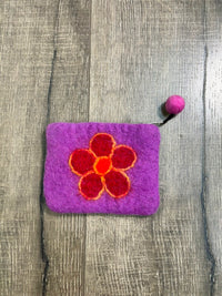 Large Flower Purse