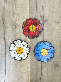 Mosaic Flower Wall Hanger