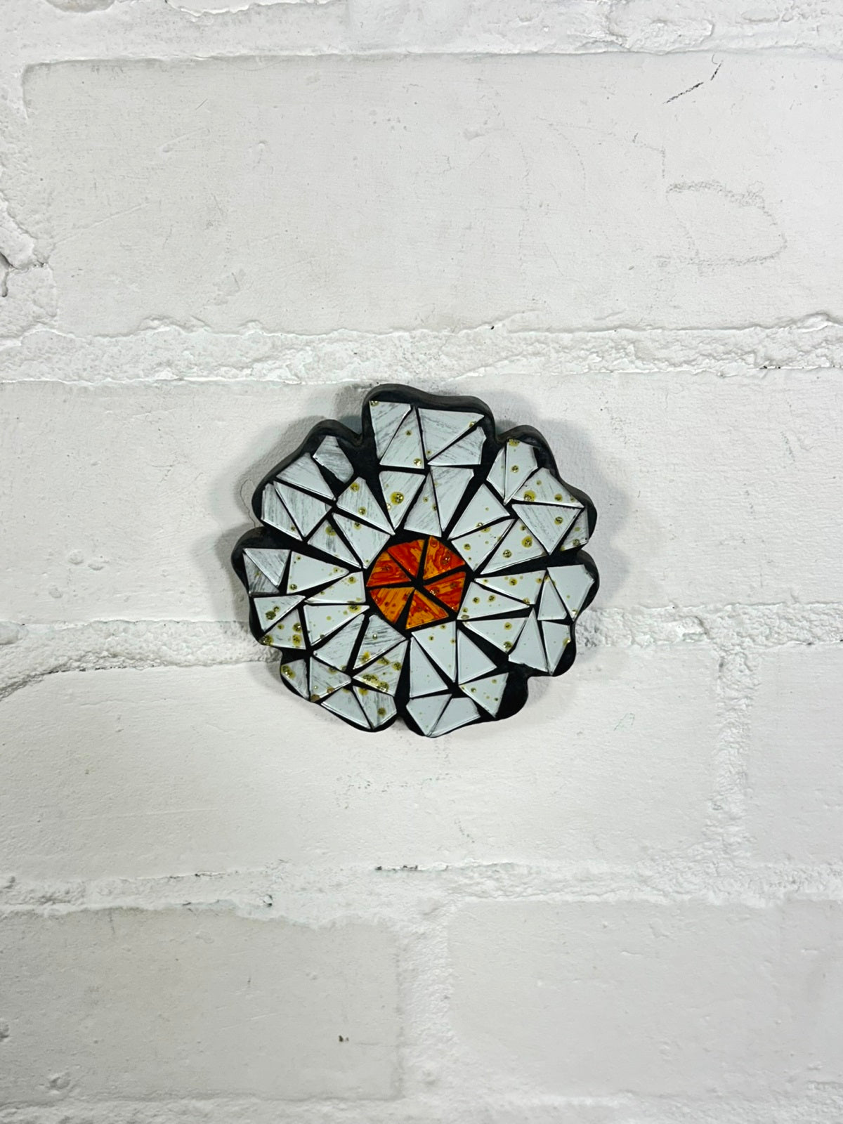 Mosaic Flower Wall Hanger