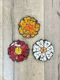 Mosaic Flower Wall Hanger