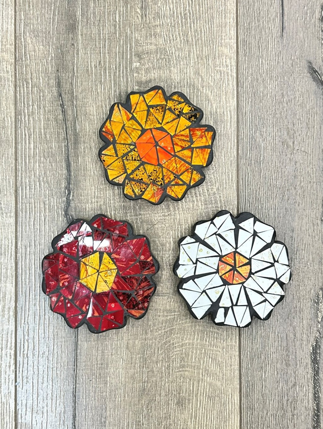 Mosaic Flower Wall Hanger
