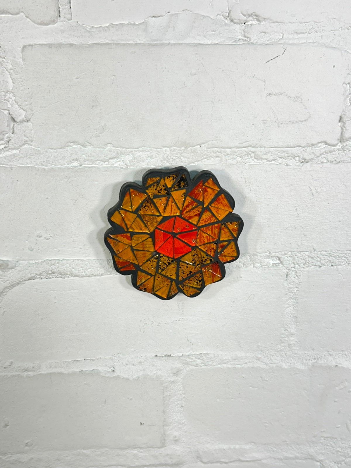 Mosaic Flower Wall Hanger
