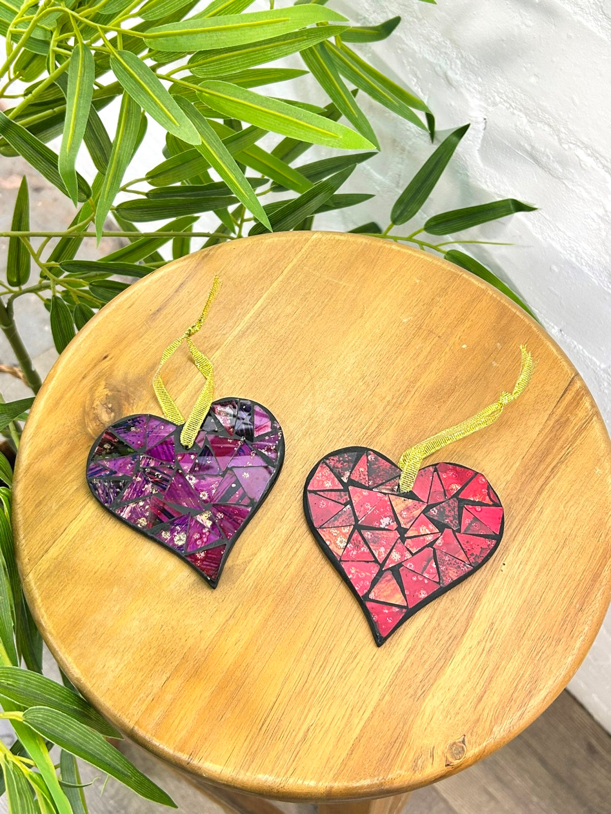 Mosaic Heart Hanger