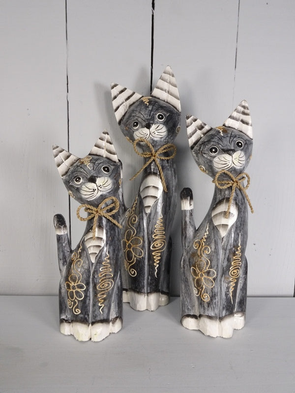 Set of Three Medium Cats
