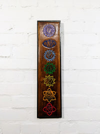 Light Long Chakra Wall Plaque