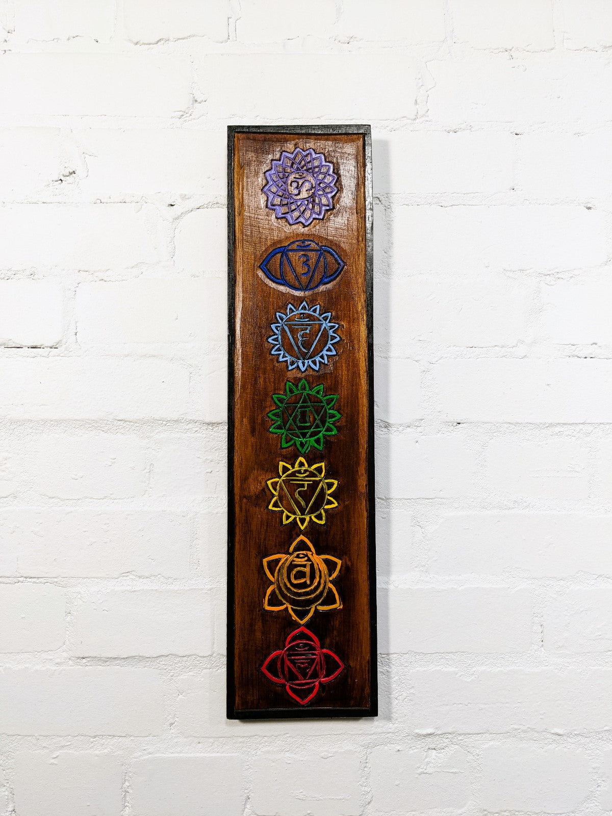 Light Long Chakra Wall Plaque