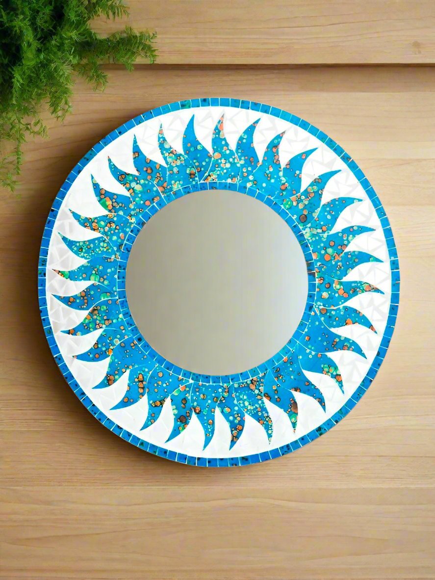 Mosaic Sun Mirror
