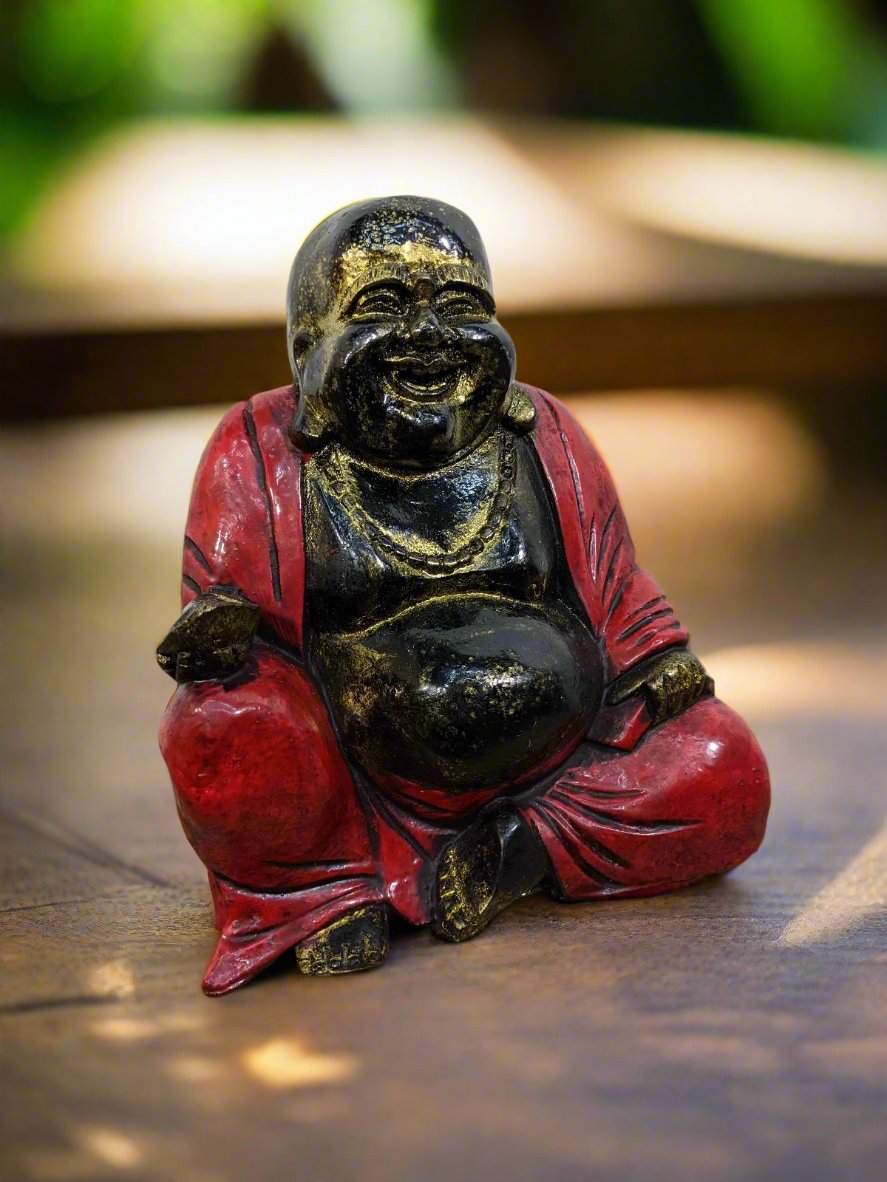 Large Resin Happy Buddha