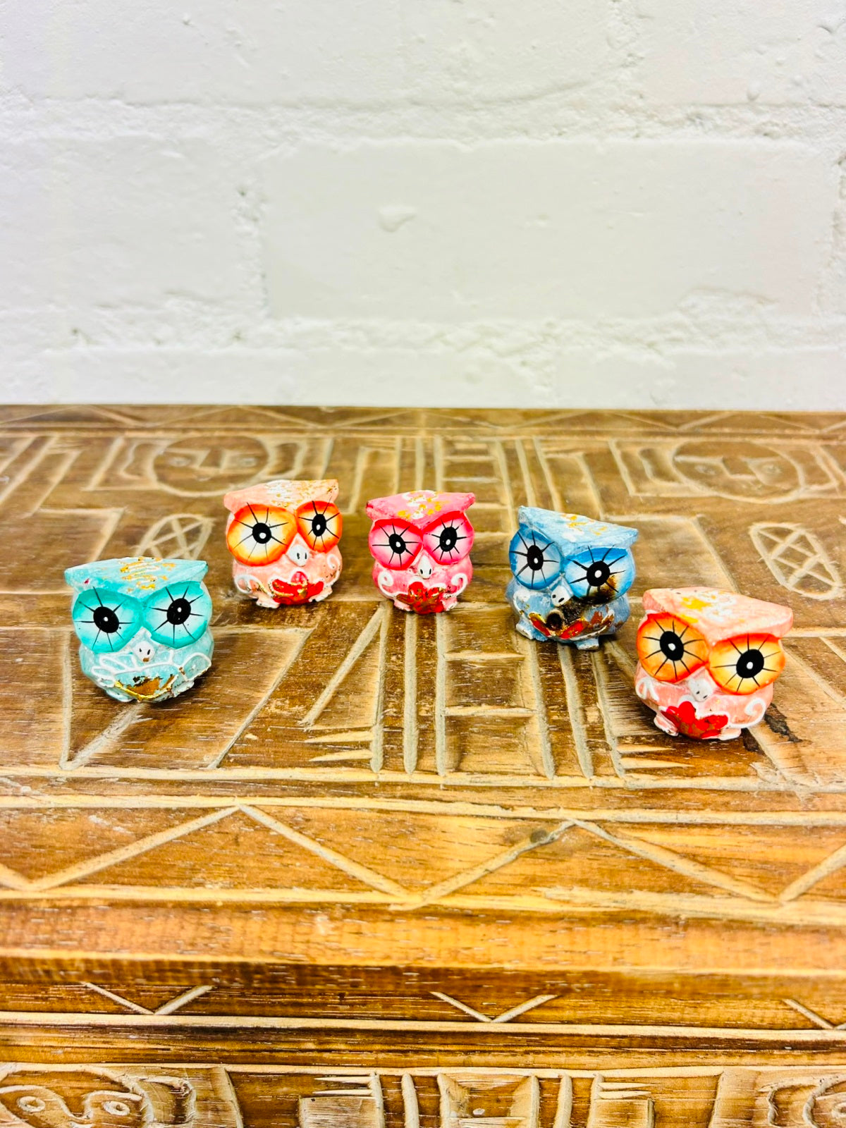 Owls Set Of 5