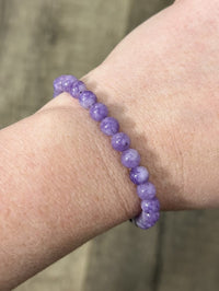 Drawstring Crystal Bead Bracelet