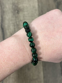 Drawstring Chunky Crystal Bead Bracelet