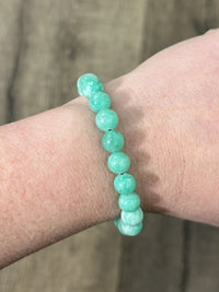 Drawstring Chunky Crystal Bead Bracelet