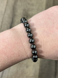 Drawstring Chunky Crystal Bead Bracelet