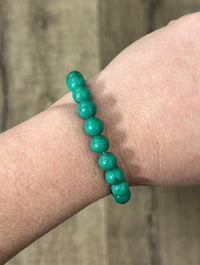 Elasticated Crystal Bead Bracelet