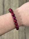 Elasticated Crystal Bead Bracelet