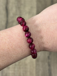 Elasticated Crystal Bead Bracelet