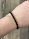 Brown Cotton Wristband