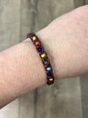 Beaded Cotton Wristband