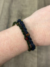 Beaded Cotton Wristband