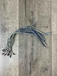 Natural & Blue Wristbands