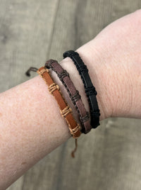 Leather Wristband