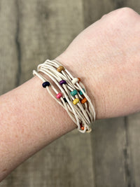Beaded String Wristband