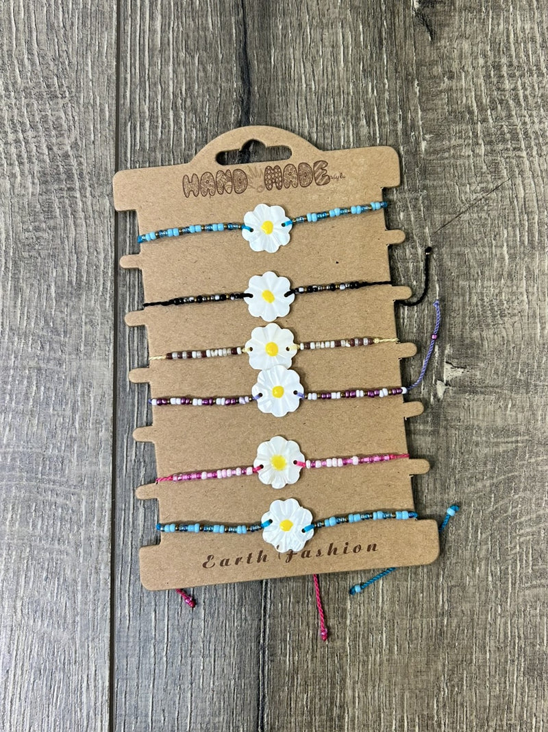 Thin Flower Bracelet