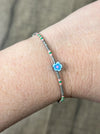 Thin Beaded Bracelet