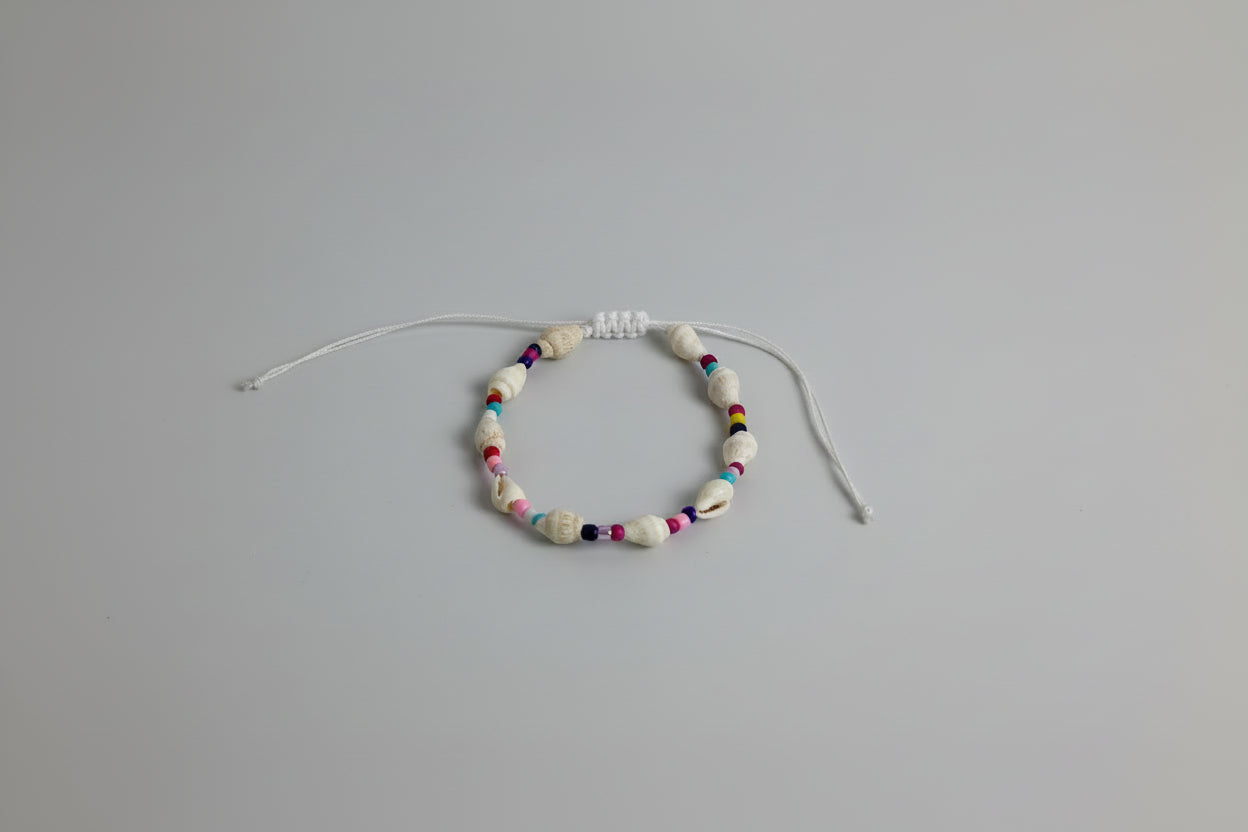 Shell & Bead Wristband
