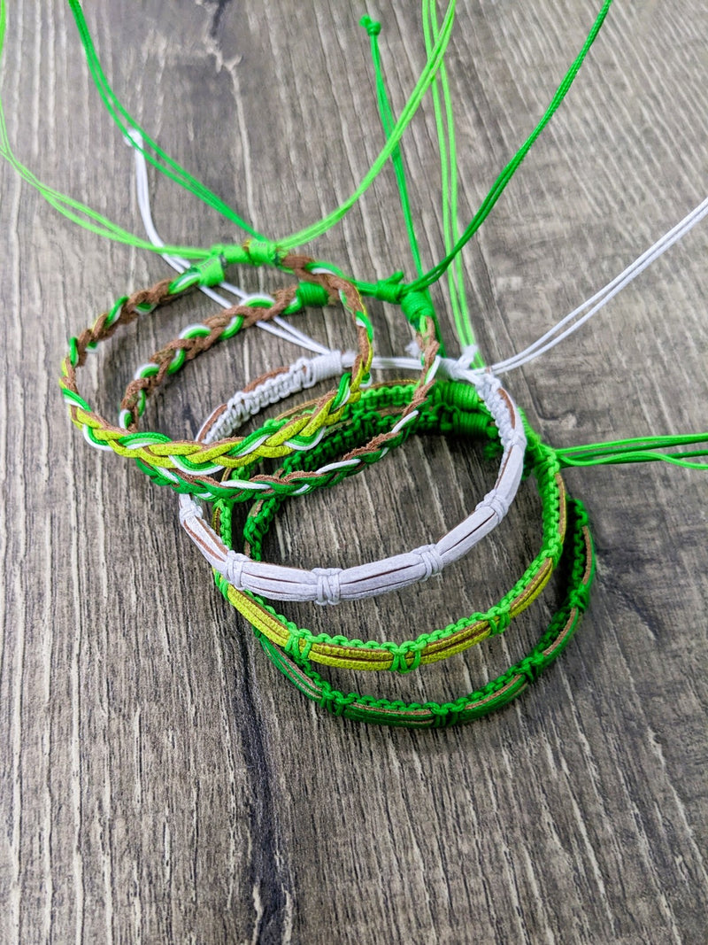 Leather Multi Wristbands