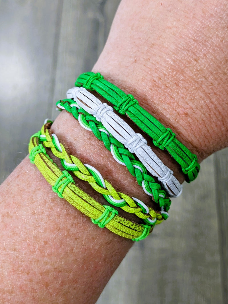 Leather Multi Wristbands