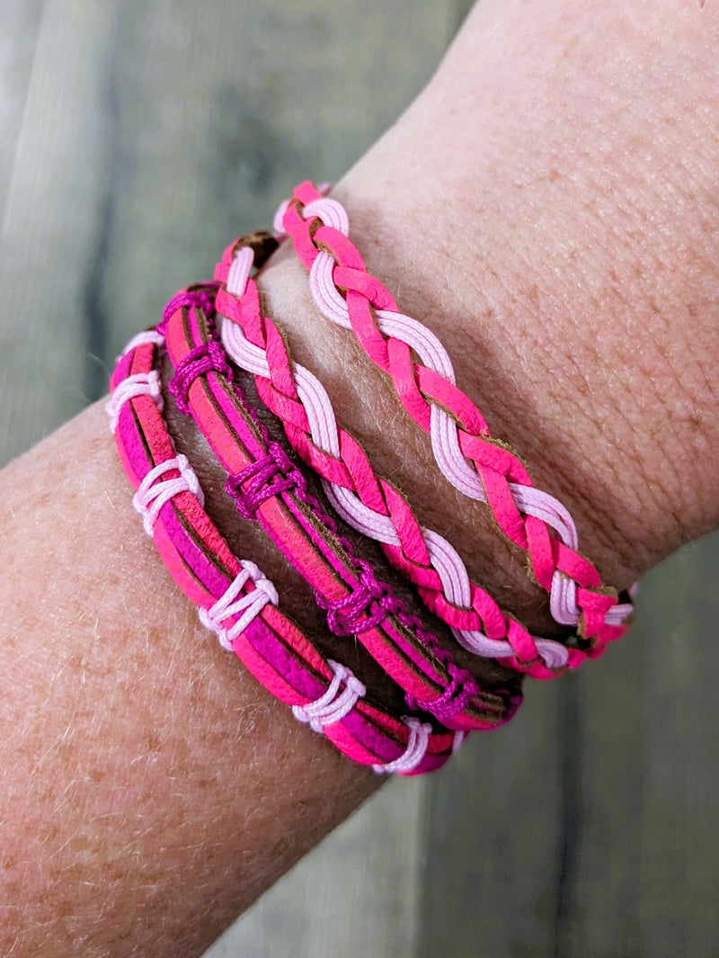 Leather Multi Wristbands