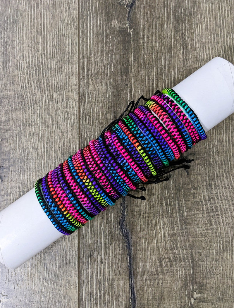Black & Rainbow Wristband