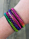 Black & Rainbow Wristband