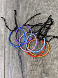 Thin Rainbow Wristbands