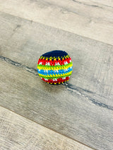Striped Cotton Juggling Ball